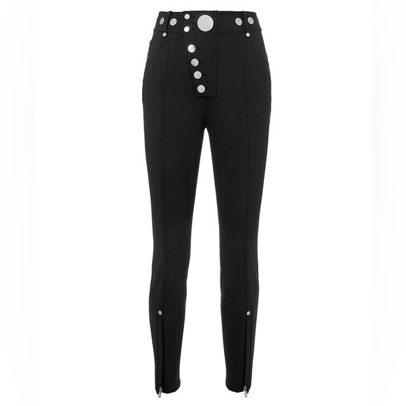 Alexander Wang Pants - ALEXANDER WANG High Waist Snap Ponte Leggings Size 8
